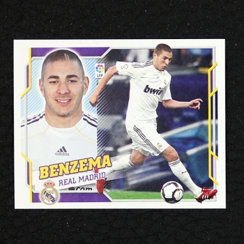 Benzema Panini Sticker Nr. 15 - Liga 2010-2011 BBVA