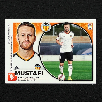 Mustafi Panini Sticker Nr. 5 - Liga 2014-15 BBVA