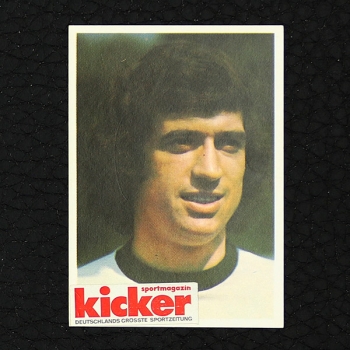Bernd Cullmann Bergmann Sticker Nr. 20 - Unsere Fußballstars 1973/74