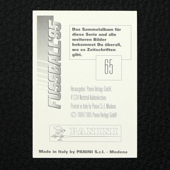 Steffen Freund Panini Sticker Nr. 65 - Fußball 95