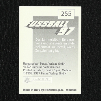 Krassimir Balakow Panini Sticker No. 255 - Fußball 97