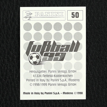 Mario Basler Panini Sticker Nr. 50 - Fußball 99