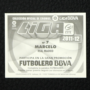 Marcelo Panini Sticker Nr. 7 - Liga 2011-12 BBVA