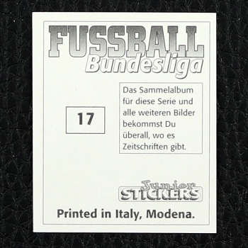 Steffen Freund Panini Sticker Nr. 17 - Fußball Bundesliga 94/95