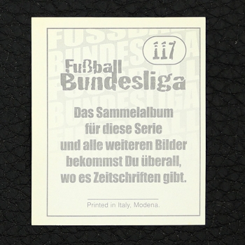 Thomas Häßler Panini Sticker No. 117 - Fußball 97-98 Endphase