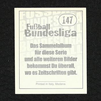 Ulf Kirsten Panini Sticker No. 147 - Fußball 97-98 Endphase