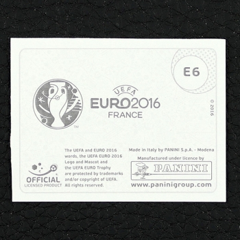 Robert Lewandowski Panini Sticker Nr. E6 - Euro 2016