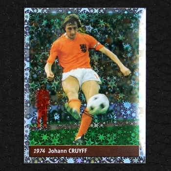 Johann Cruyff Panini Sticker No. 6 - France 98