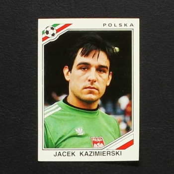 Mexico 86 No. 381 Panini sticker Jacek Kazimierski