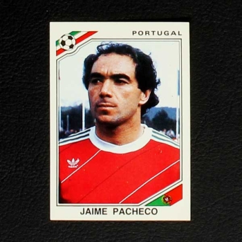 Mexico 86 No. 393 Panini sticker Jaime Pacheco