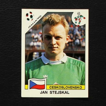 Italia 90 Nr. 077 Panini Sticker Jan Stejskal