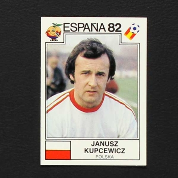Espana 82 Nr. 065 Panini Sticker Janusz Kupcewicz