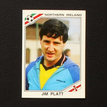 Mexico 86 No. 291 Panini sticker Jim Platt