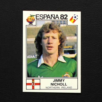 Espana 82 Nr. 331 Panini Sticker Jimmy Nicholl