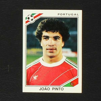 Mexico 86 No. 385 Panini sticker Joao Pinto