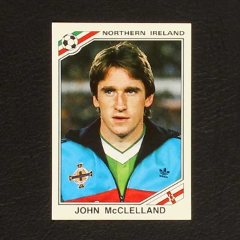 Mexico 86 Nr. 278 Panini Sticker John McClelland