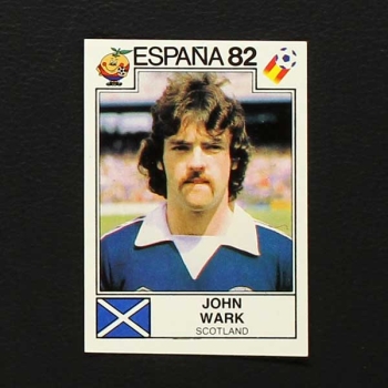 Espana 82 No. 411 Panini sticker John Wark