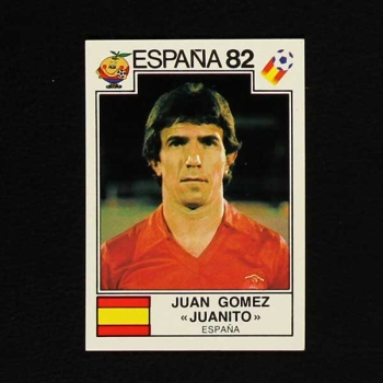 Espana 82 No. 305 Panini sticker Juan Gomes Juanito