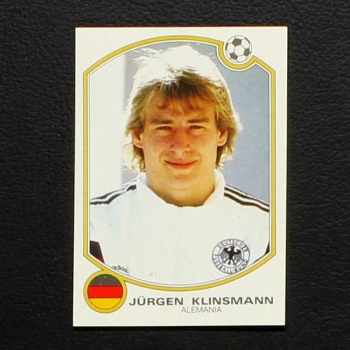 Jürgen Klinsmann Panini sticker Futbol 92