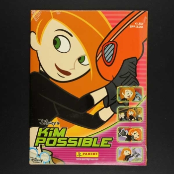 Kim Possible Panini Sticker Album Original Set