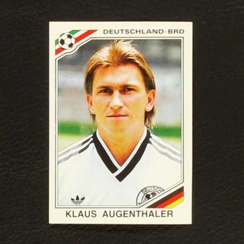 Mexico 86 Nr. 297 Panini Sticker Klaus Augenthaler