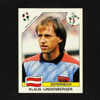 Italia 90 Nr. 058 Panini Sticker Klaus Lindenberger