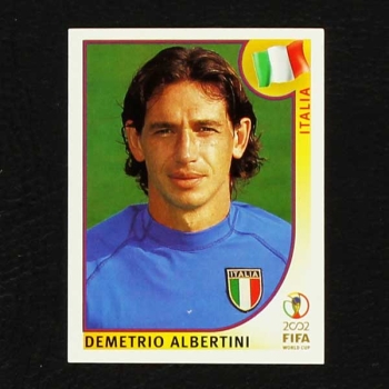 Korea Japan 2002 No. 468 Panini sticker Demetrio Albertini