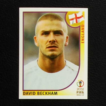 Korea Japan 2002 Nr. 430 Panini Sticker Beckham