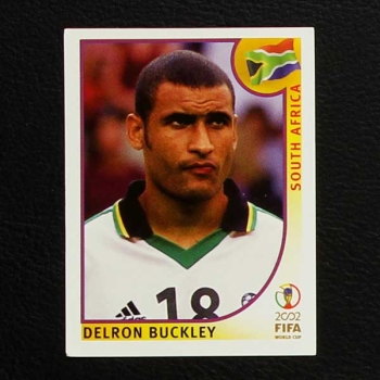 Korea Japan 2002 No. 160 Panini sticker Delron Buckley