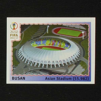 Korea Japan 2002 Nr. 006 Panini Sticker Busan