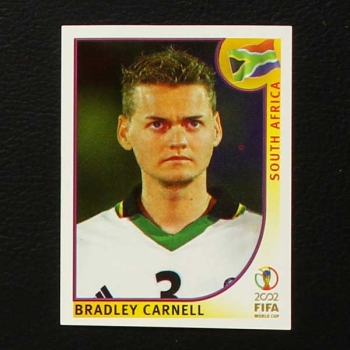 Korea Japan 2002 No. 156 Panini sticker Carnell