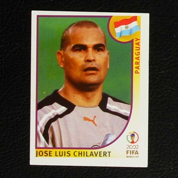 Korea Japan 2002 Nr. 135 Panini Sticker Chilavert