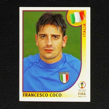 Korea Japan 2002 No. 464 Panini sticker Francesco Coco