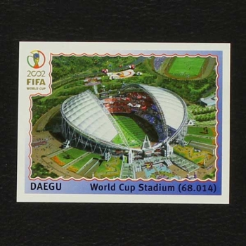 Korea Japan 2002 No. 007 Panini sticker Daegu