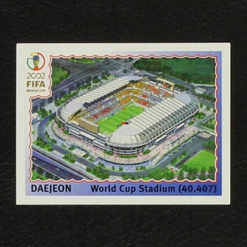 Korea Japan 2002 Nr. 008 Panini Sticker Daejeon