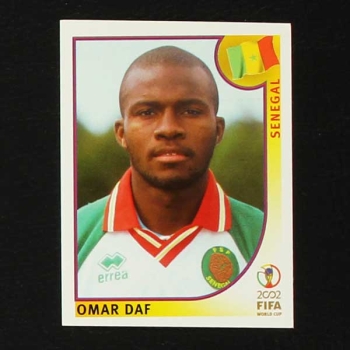 Korea Japan 2002 Nr. 046 Panini Sticker Omar Daf