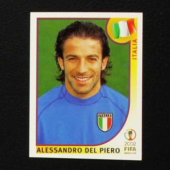 Korea Japan 2002 No. 471 Panini sticker Alessandro Del Piero
