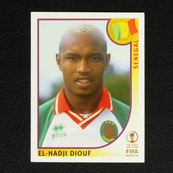 Korea Japan 2002 Nr. 059 Panini Sticker El-Hadji Diouf