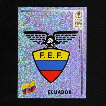 Korea Japan 2002 Nr. 511 Panini Sticker Ecuador Wappen
