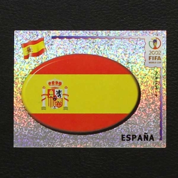 Korea Japan 2002 No. 098 Panini sticker Espana badge