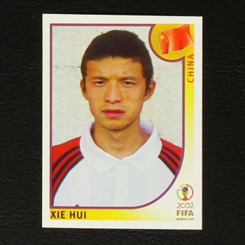 Korea Japan 2002 Nr. 222 Panini Sticker Xie Hui