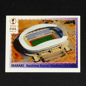 Korea Japan 2002 No. 016 Panini sticker Ibaraki