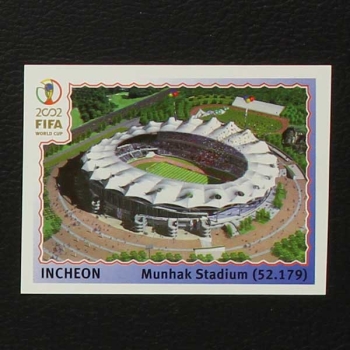 Korea Japan 2002 No. 010 Panini sticker Incheon