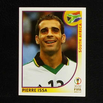 Korea Japan 2002 No. 155 Panini sticker Pierre Issa