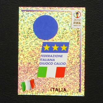 Korea Japan 2002 Nr. 458 Panini Sticker Italia Wappen