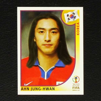 Korea Japan 2002 No. 253 Panini sticker Jung-Hwan