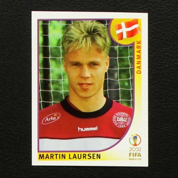 Korea Japan 2002 Nr. 083 Panini Sticker Martin Laursen