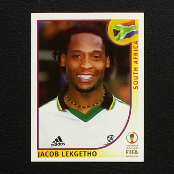 Korea Japan 2002 No. 159 Panini sticker Jacob Lekgetho