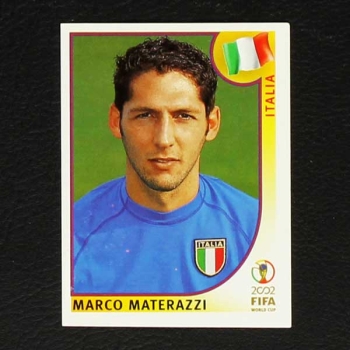 Korea Japan 2002 No. 463 Panini sticker Marco Materazzi