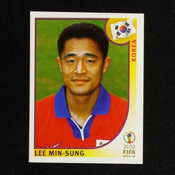 Korea Japan 2002 Nr. 245 Panini Sticker Lee Min-Sung